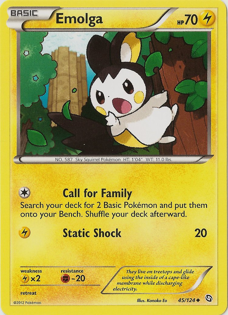 Emolga (45/124) [Negro y Blanco: Dragones Exaltados]