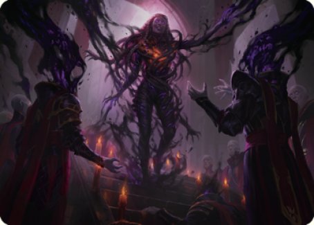 Trenzas, Pesadilla Resucitada Carta de Arte 1 [Serie de Arte Dominaria Unida]