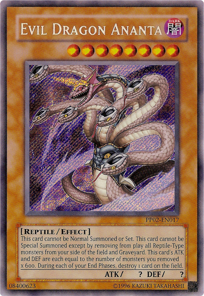 Dragon maléfique Ananta [PP02-FR017] Secrète Rare