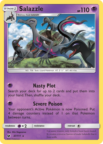 Salazzle (47/111) [Sol y Luna: Invasión Carmesí]
