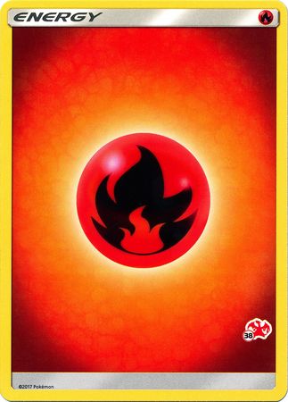 Énergie Feu (Tampon Dracaufeu n° 38) [Académie de Combat 2020]