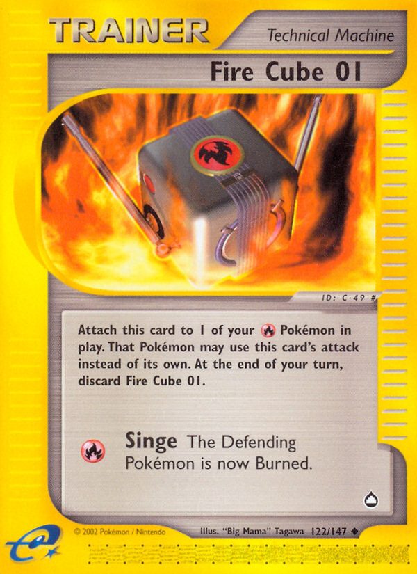 Cube de Feu 01 (122/147) [Aquapolis]