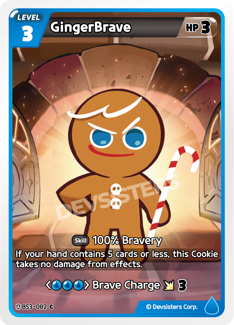 Image for GingerBrave (BS3-082) (BS3) - CookieRun: Braverse TCG