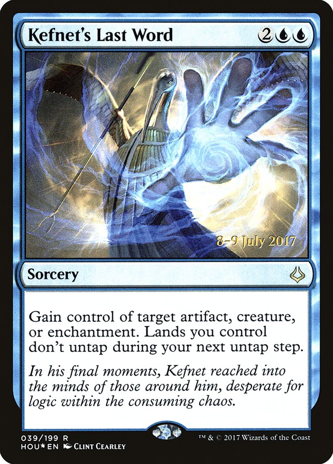 Le Dernier Mot de Kefnet [Prerelease Promos d'Hour of Devastation]