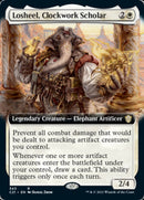 Losheel, érudite mécanique (Illustration étendue) [Commander 2021]