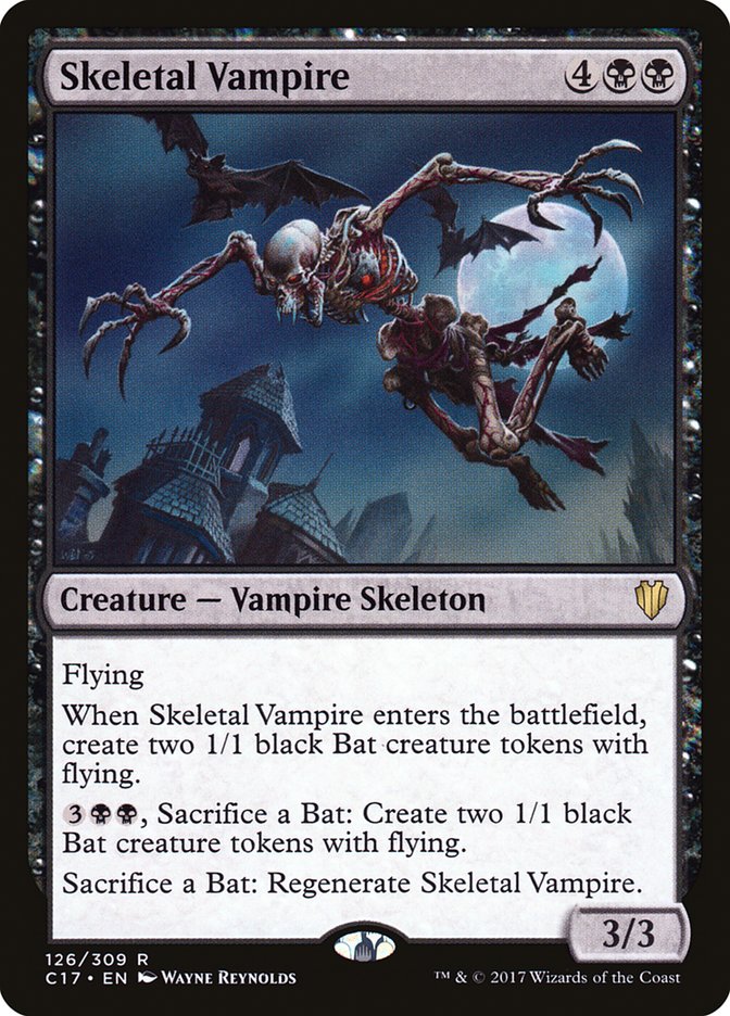 Vampiro esquelético [Commander 2017]