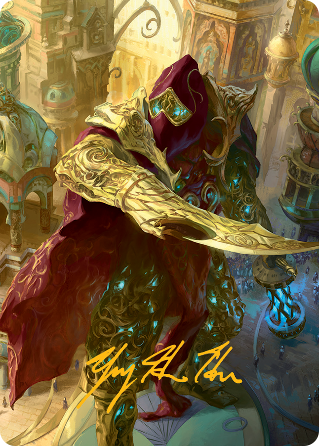 Baral, chef de la conformité (Signature estampillée or) [Série artistique L'invasion des machines]