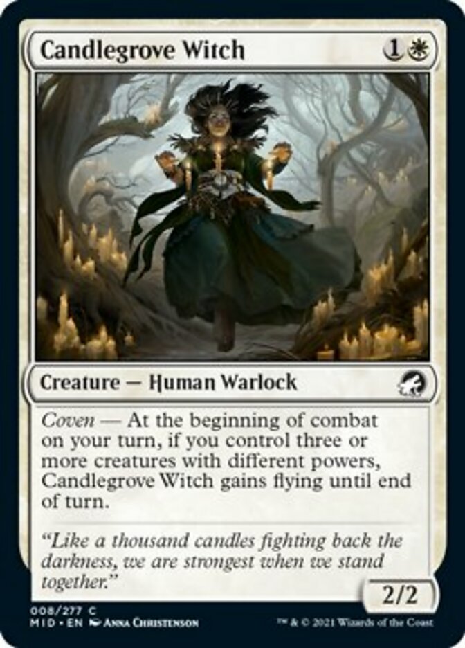 Sorcière de la Bosquetincelle [Innistrad : Chasse de minuit]
