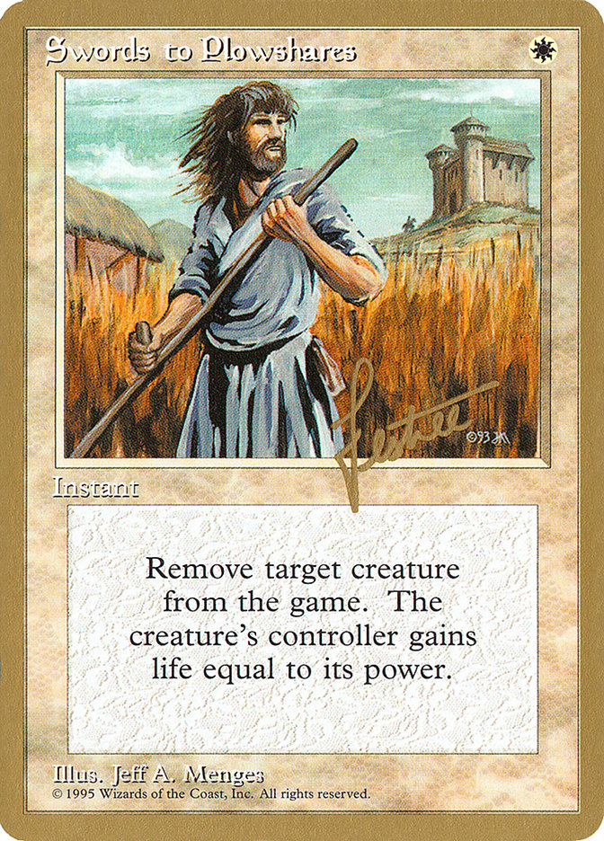 Épées vers socs de charrue (Bertrand Lestree) [Pro Tour Collector Set]
