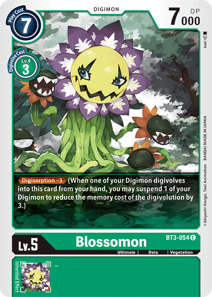 Blossomon [BT3-054] [Booster de Lanzamiento Especial Ver.1.5]