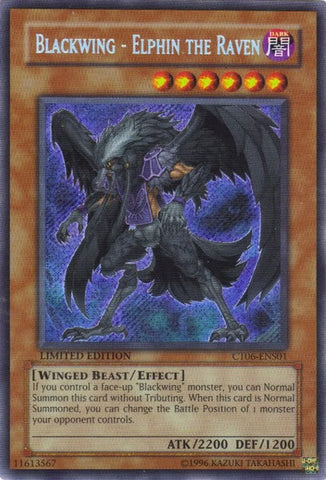 Blackwing - Elphin el Cuervo [CT06-ENS01] Secreta Rara