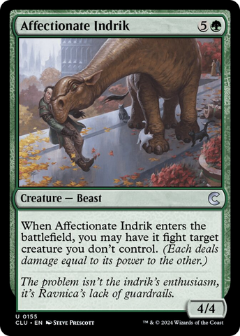 Indrik cariñoso [Ravnica: Edición Pistas]