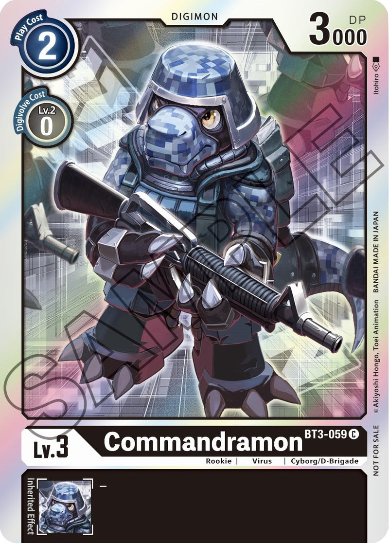 Commandramon [BT3-059] (Event Pack 1) [Promociones del Booster de Lanzamiento]