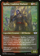 Radha, Señora de la Guerra de la Coalición (grabado foil) [Multiverse Legends]