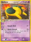 Quilava (36/101) (Pokémon de type Delta) [EX: Espèces Delta]