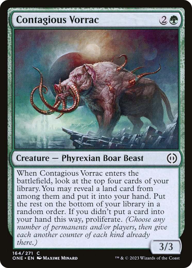 Vorrac contagieux [Phyrexia : Tout deviendra un]