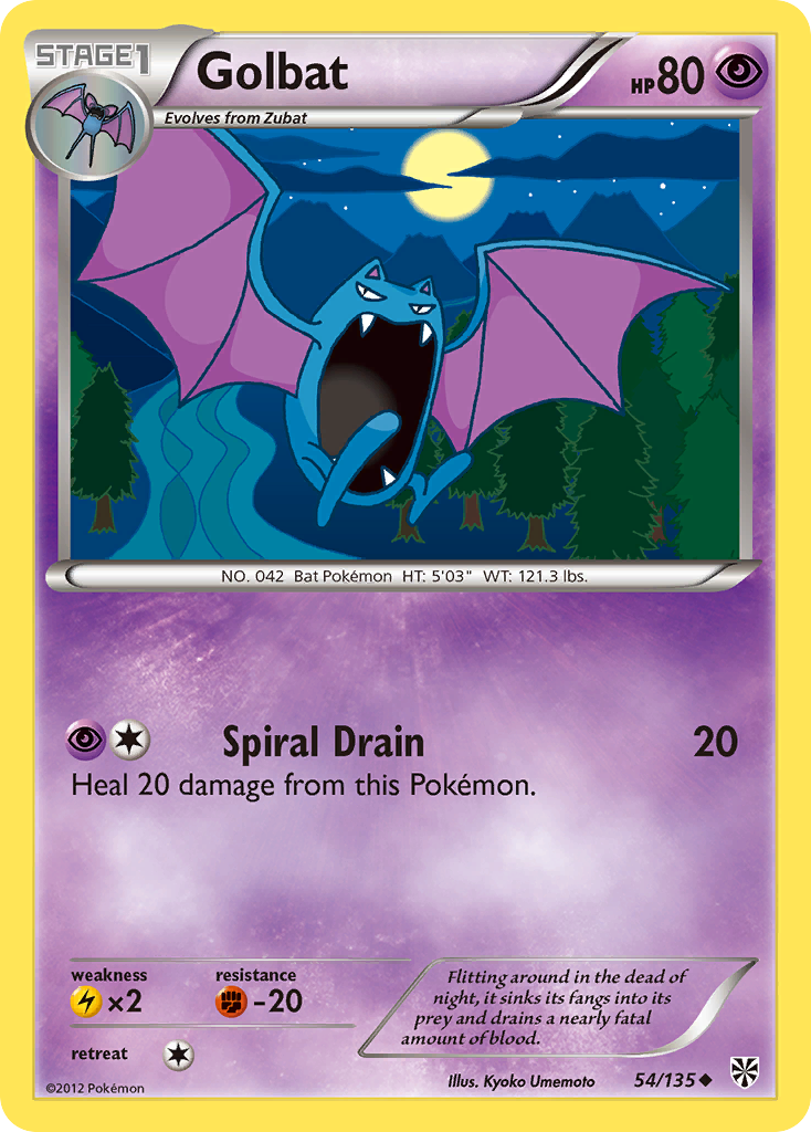 Golbat (54/135) [Negro y Blanco: Tormenta Plasma]
