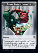 Emblème Tibalt, imposteur cosmique [Jetons Kaldheim]