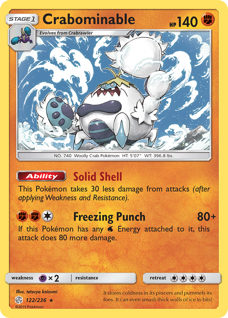 Crabominable (122/236) [Soleil et Lune : Éclipse Cosmique]