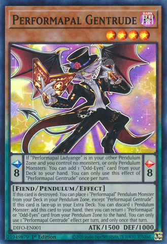 Magicienpendule Gentruche [DIFO-FR001] Super Rare