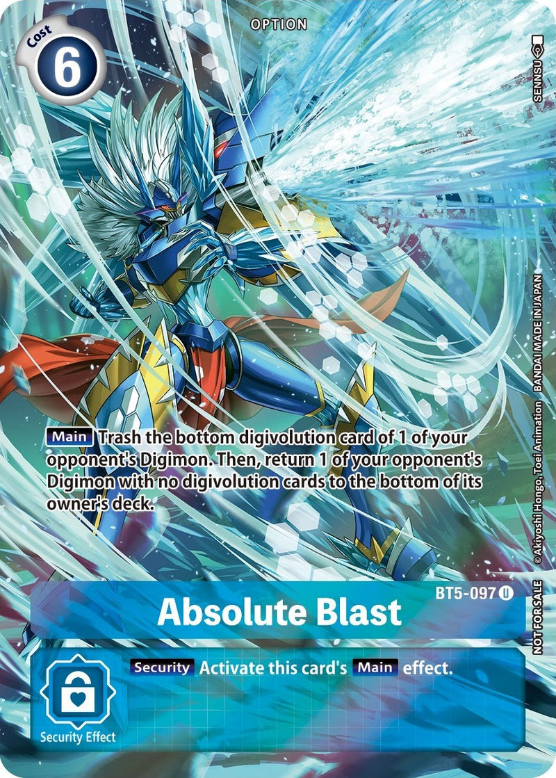 Ráfaga Absoluta [BT5-097] (Dash Pack de Verano 2022) [Promos de Batalla de Omni]