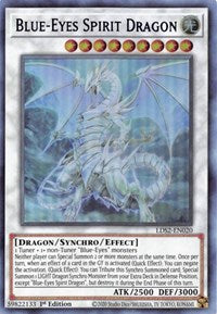 Dragon Spirit du Dragon Blanc aux Yeux Bleus (Violet) [LDS2-FR020] Ultra Rare