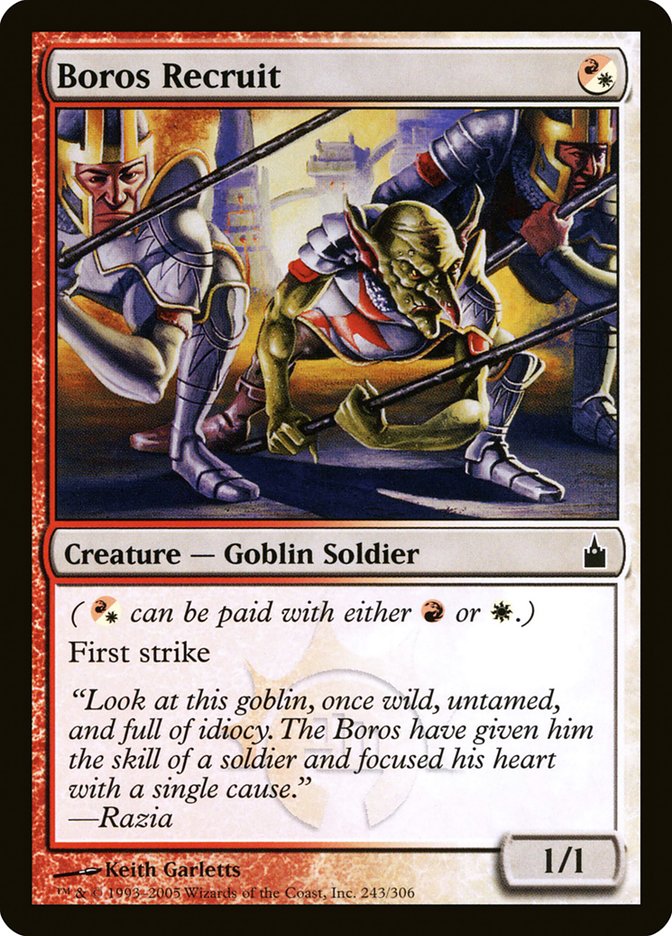 Recrue de Boros [Ravnica : Cité des Guildes]