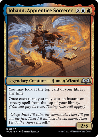 Johann, aprendiz de hechicero [Las salvajes de Eldraine]