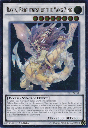 Baxia, Lumière du Yang Zing (UTR) [DUEA-EN051] Ultimate Rare