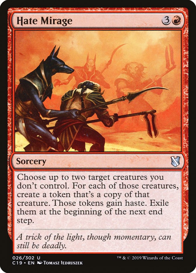 Haine miroir [Commander 2019]
