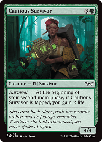Survivant prudent [Duskmourn: La Maison de l'Horreur]