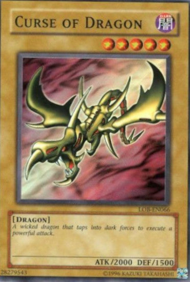 Malédiction du Dragon [LOB-EN066] Super Rare