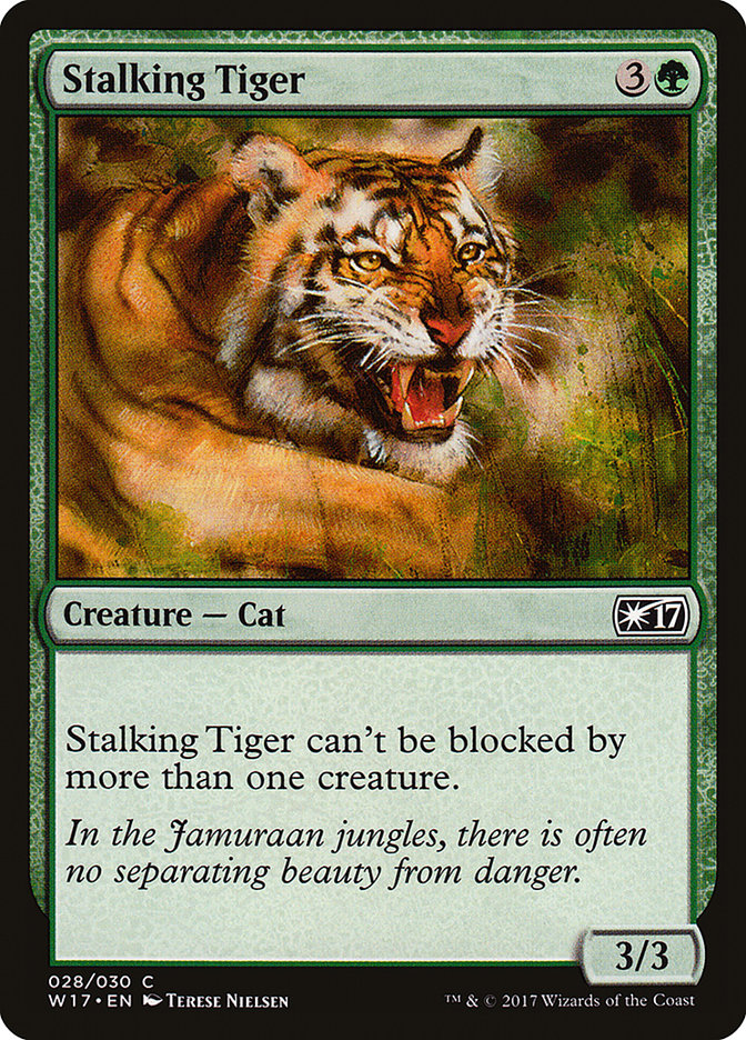 Tigre traqueur [Welcome Deck 2017]