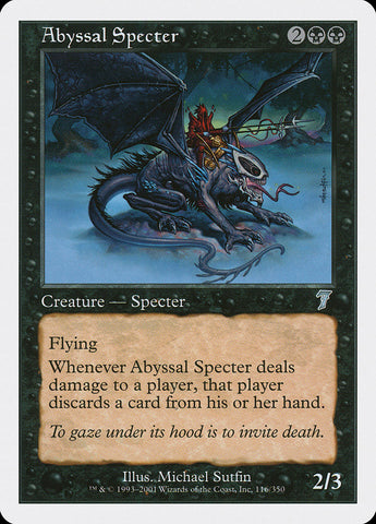 Spectre abyssal [Septième édition]
