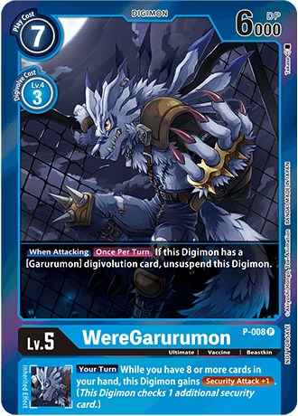 WereGarurumon [P-008] (Caja de Regalo 2022) [Cartas Promocionales]