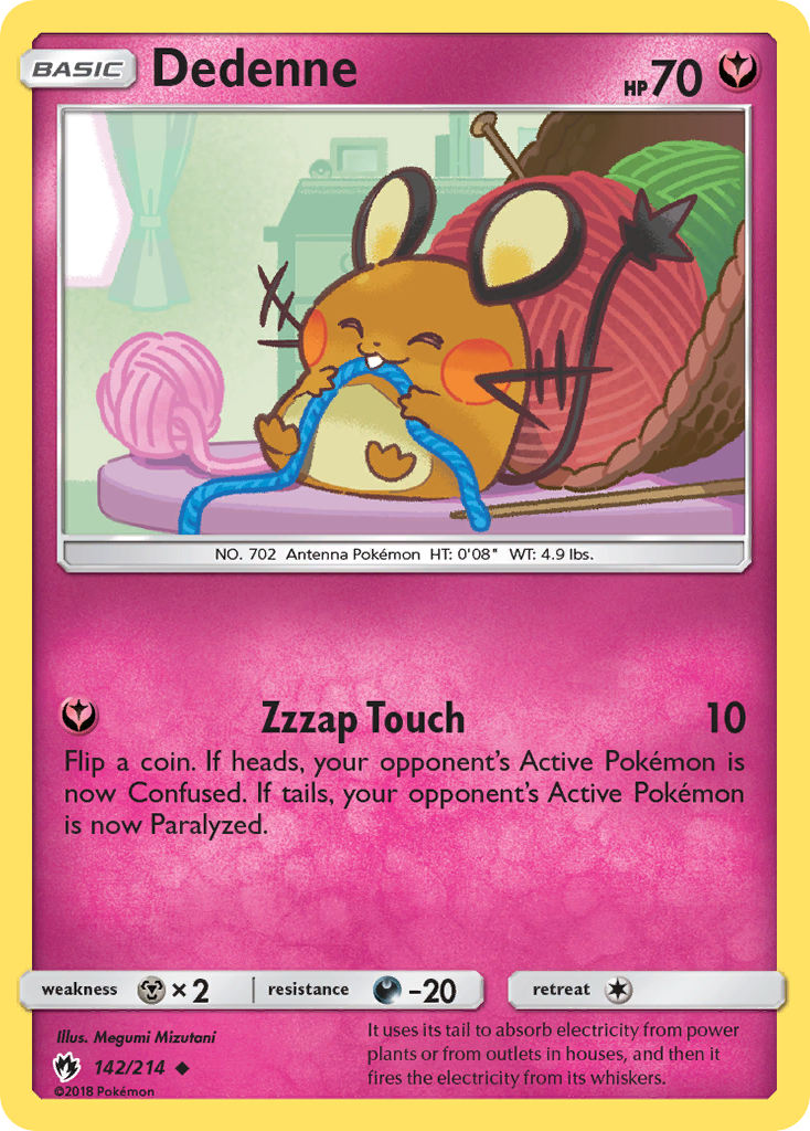 Dedenne (142/214) [Soleil et Lune : Tonnerre Perdu]