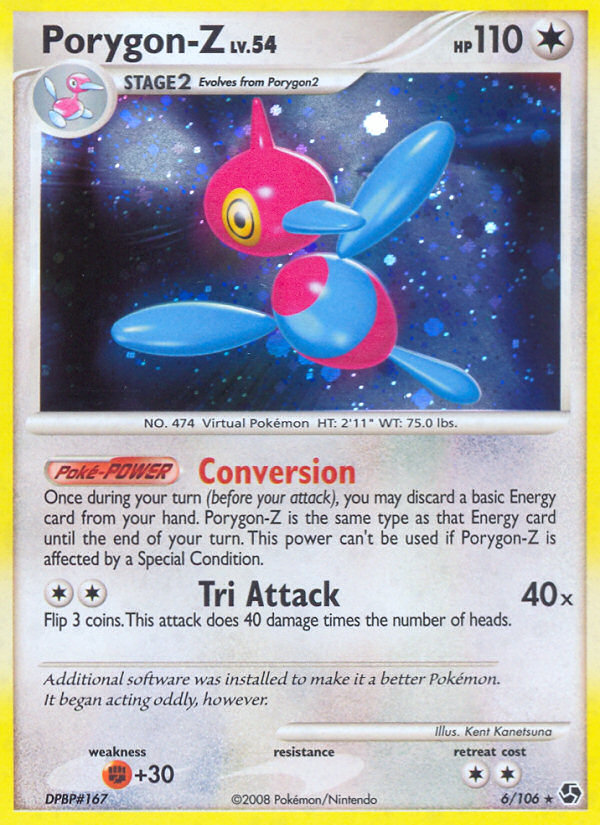 Porygon-Z (6/106) [Diamant & Perle : Merveilleux Rencontres]