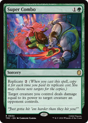 Súper Combo [Tortugas Ninja Comandante]
