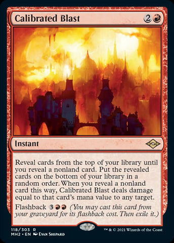 Explosión calibrada [Modern Horizons 2]