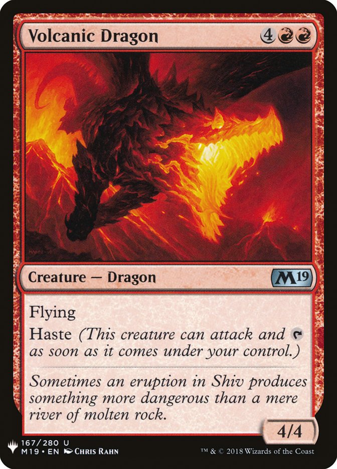 Dragon volcanique [Mystery Booster]