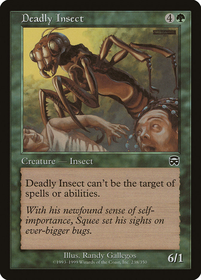 Insecte mortel [Masques de Mercadia]