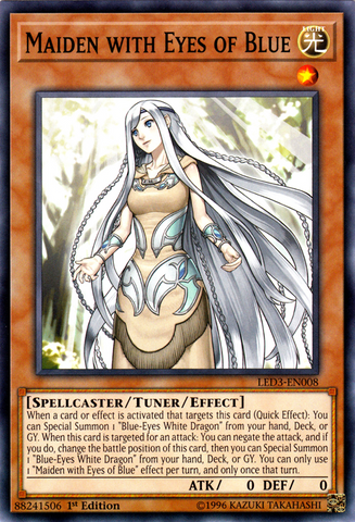 Maiden with Eyes of Blue [LED3-ES008] Común