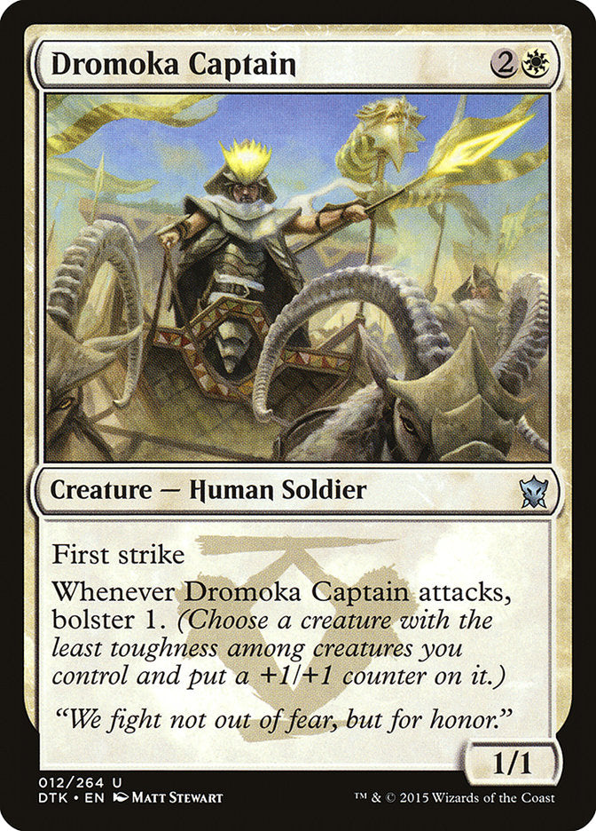 Capitana de Dromoka [Dragons of Tarkir]