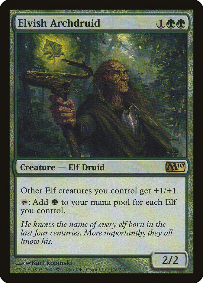 Archidruide elfe [Magic 2010]