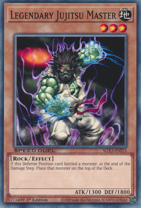 Maestro de Jujitsu Legendario [SGX3-ENI15] Común