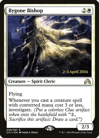 Obispo de antaño [Sobres de prelanzamiento Sombras sobre Innistrad]