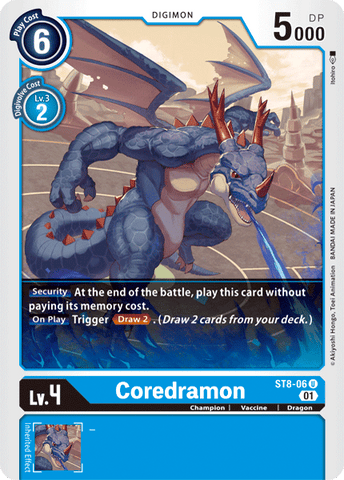 Coredramon [ST8-06] [Mazo Inicial: Ulforce Veedramon]