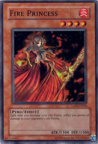 Princesa de Fuego [LON-EN034] Super Rara