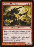 Minotaure ruineux [Zendikar]