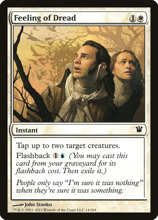 Sensation de terreur [Innistrad]